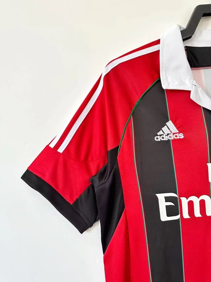 2012-2013 AC Milan Home Retro Soccer Jersey