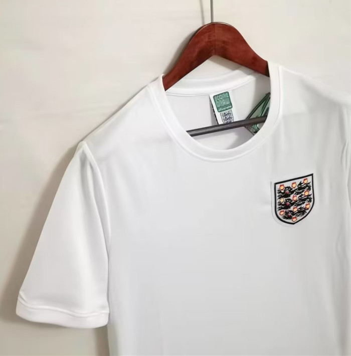 1966 England Home Retro Soccer Jersey