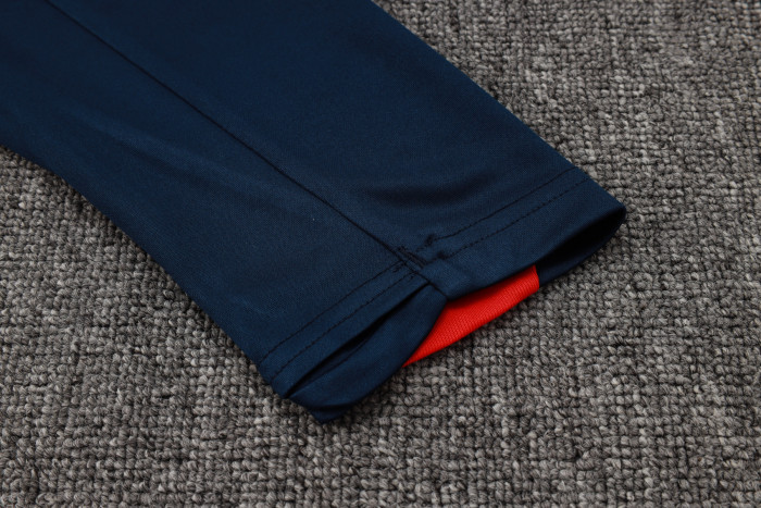 24-25 Barcelona High Quality Half Pull Tracksuit