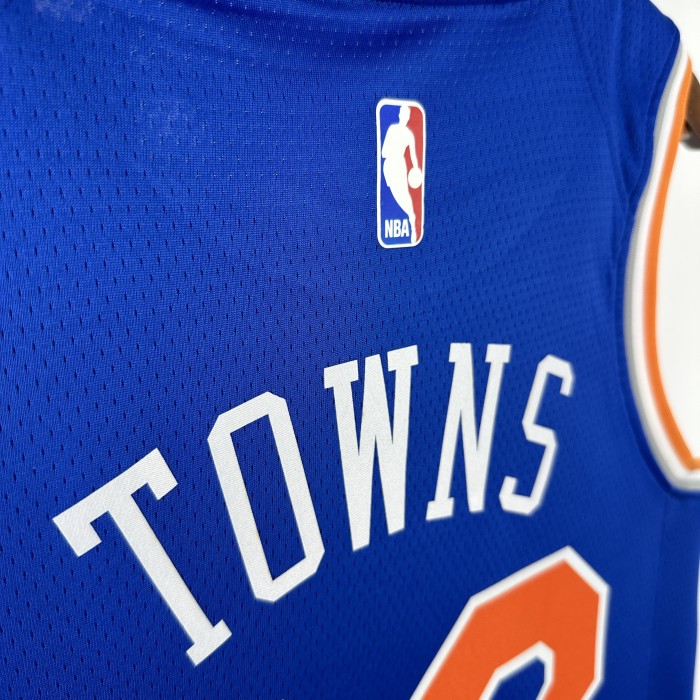24-25 KNICKS Top Quality Hot Pressing NBA Jersey