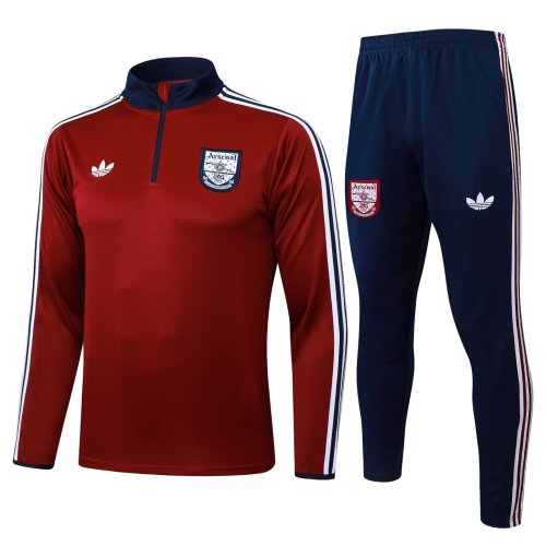 25-26 Arsenal High Quality Half Pull Tracksuit