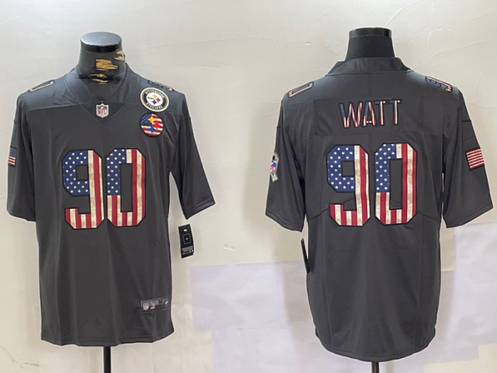 2024 NFL Pittsburgh Steelers New Pattern Jersey