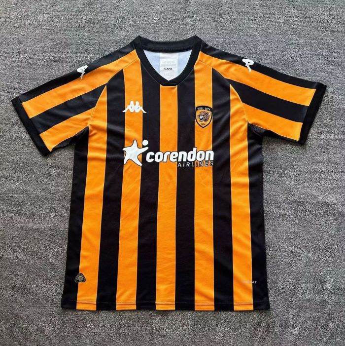 24-25Hull City Home Fans Soccer Jersey