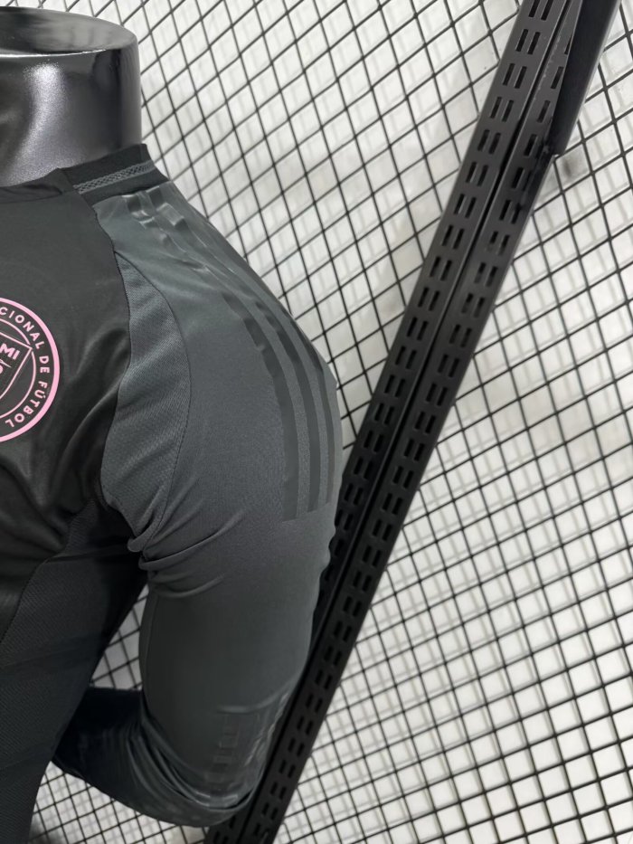25-26 Inter Miami Away Long Player Version Soccer Jersey 长袖