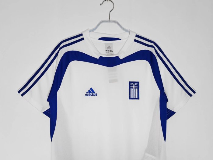 2004 Greece Away Retro Soccer Jersey