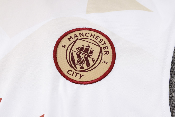 24-25 Manchester City High quality Tank Top And Shorts Suit