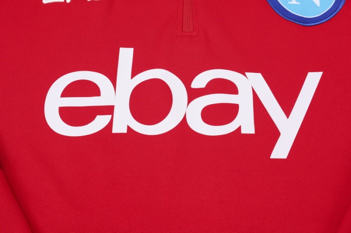 24-25 Napoli High Quality Half Pull Tracksuit