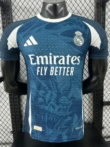 25-26 Real Madrid Lake Blue Special Edition Player Version Training Shirts