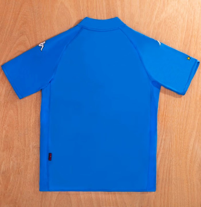 2002 Italy Home Retro Soccer Jersey