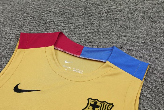 24-25 Barcelona High quality Tank Top And Shorts Suit