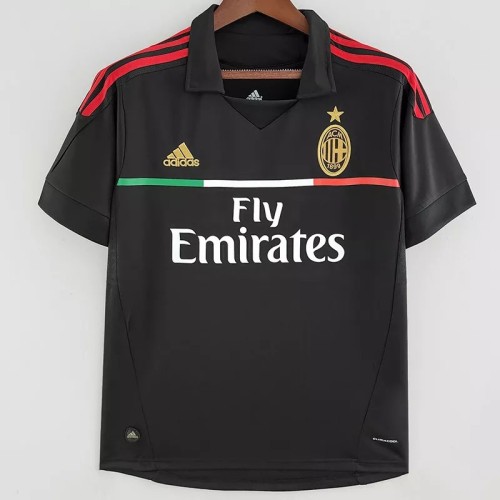 2011-2012 AC Milan Third Retro Soccer Jersey