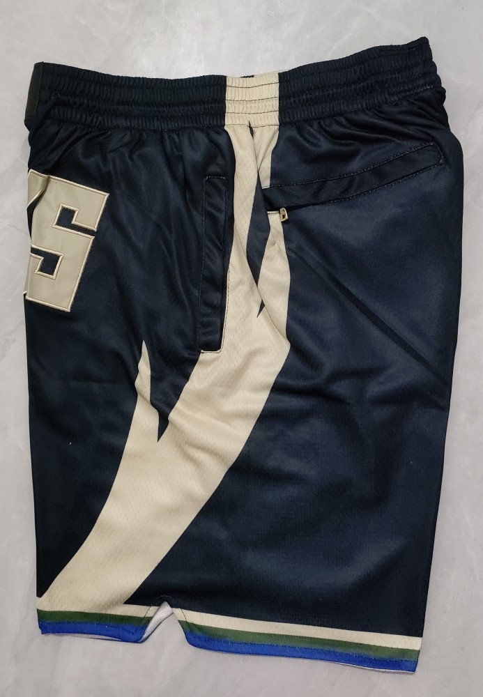 2024 Milwaukee Bucks Embroidery Top Quality NBA Pants