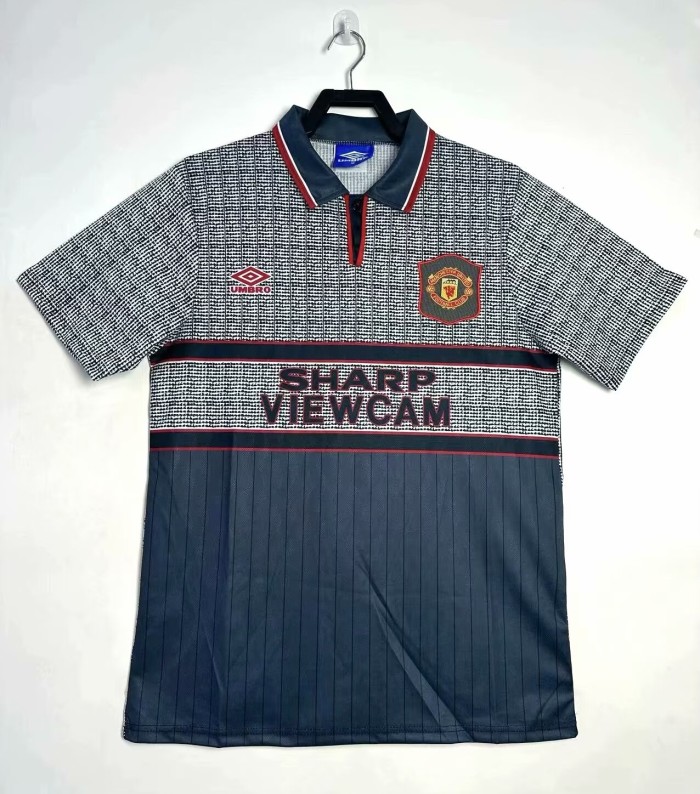 1994-1996 Manchester United Away Retro Soccer Jersey