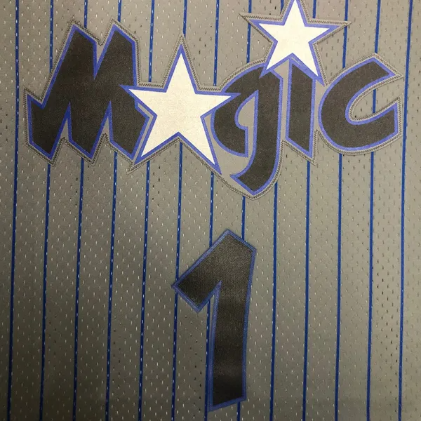 1994-95 Magic HARDAWAY #01 Grey Retro Top Quality Hot Pressing NBA Jersey