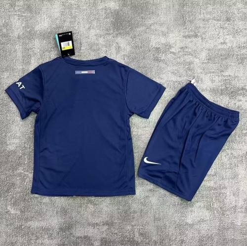 24-25 Paris Saint-Germain Home Kids Soccer Jersey*带星
