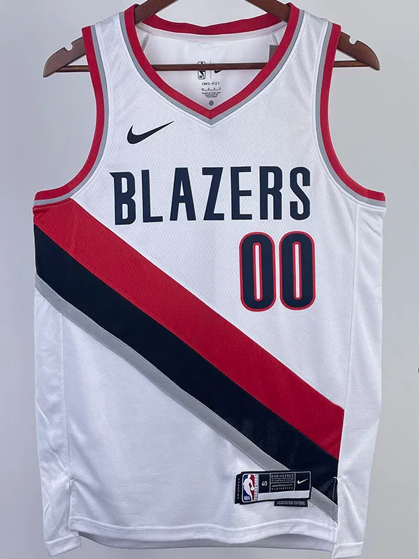 22-23 Trail Blazers HENDERSON #00 White Top Quality Hot Pressing NBA Jersey