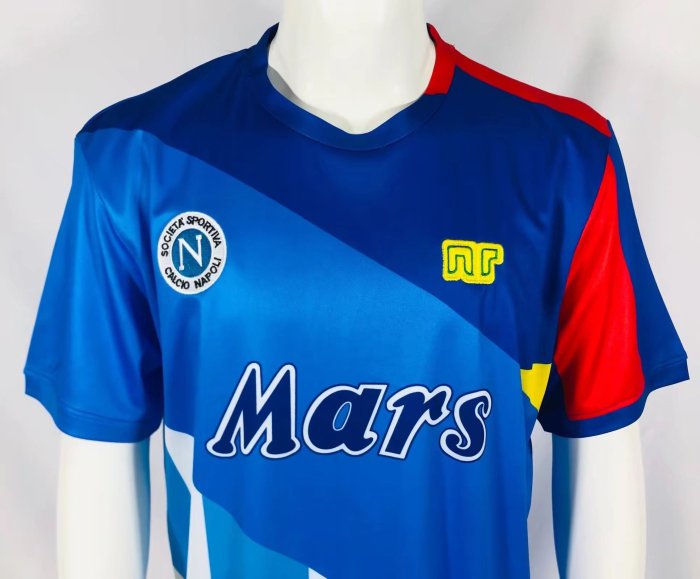 Napoli Maradona Commemorative Edition Retro Soccer Jersey