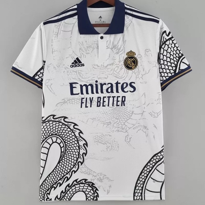 22-23 Real Madrid Special Edition White Fans Training Shirts