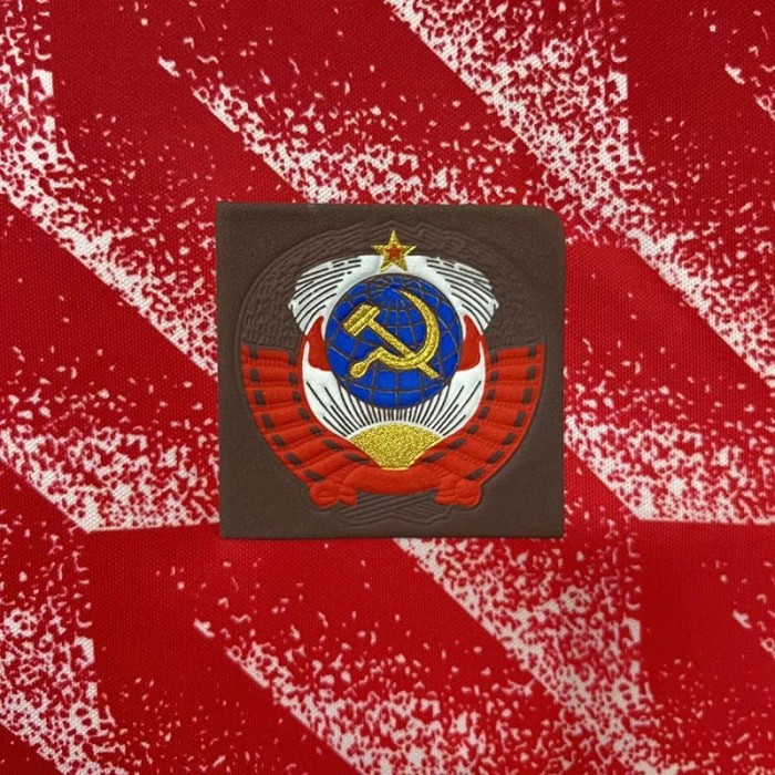 1987-1988 Soviet Union Home Retro Soccer Jersey