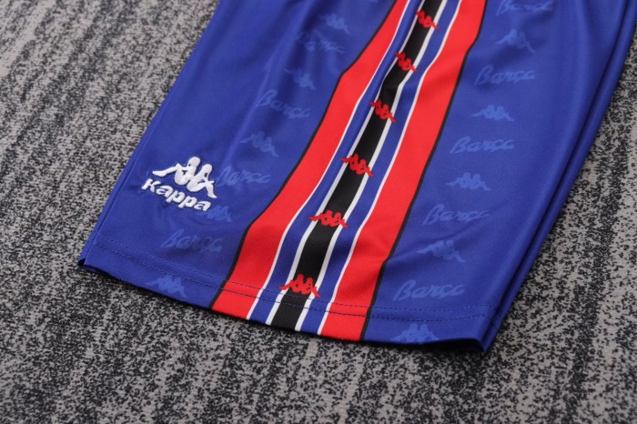 1996-1997 Barcelona Home Retro Kids Soccer Jersey