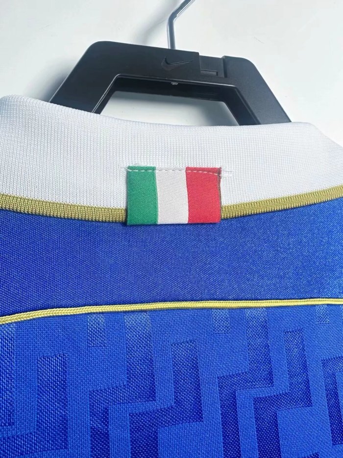 1995 Italy Home Retro Soccer Jersey