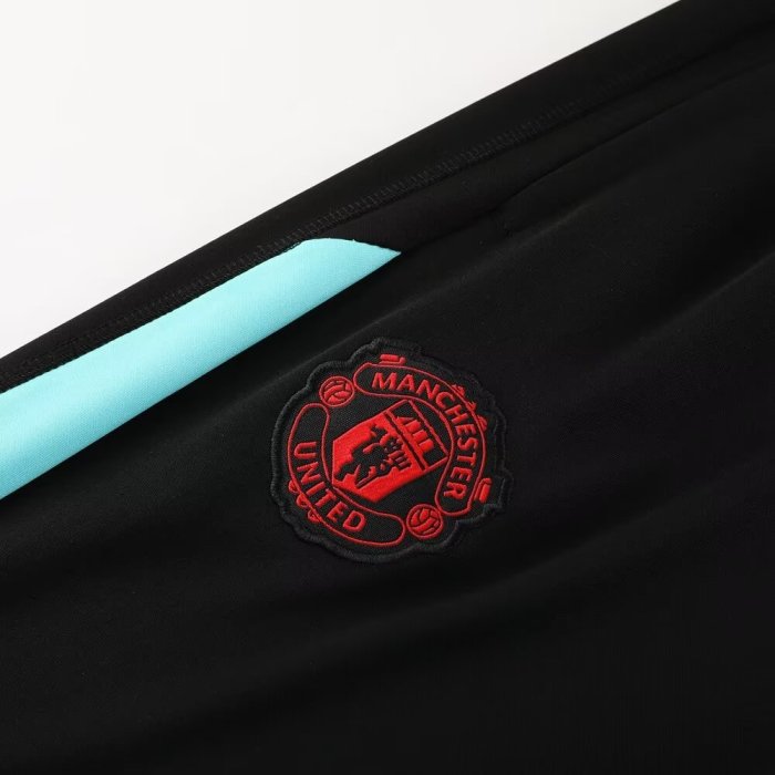 23-24 Manchester United High Quality Half Pull Tracksuit