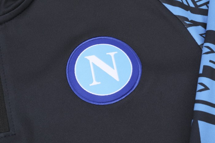 24-25 Napoli High Quality Half Pull Tracksuit