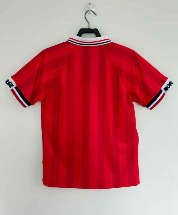 1998-1999 Norway Home Retro Soccer Jersey
