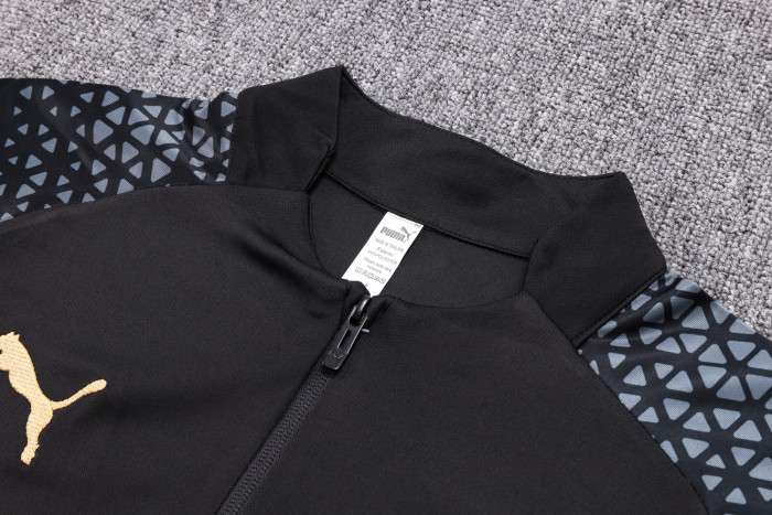 23-24 Marseille High Quality Half Pull Tracksuit