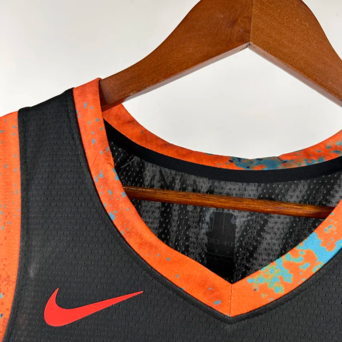 23-24 Wizards POOLE #13 Black City Edition Top Quality Hot Pressing NBA Jersey