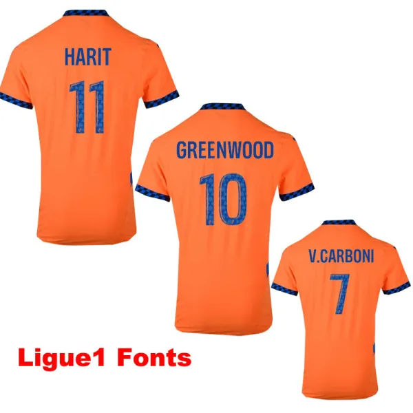 24-25 Marseille Third Fans Version Soccer Jersey