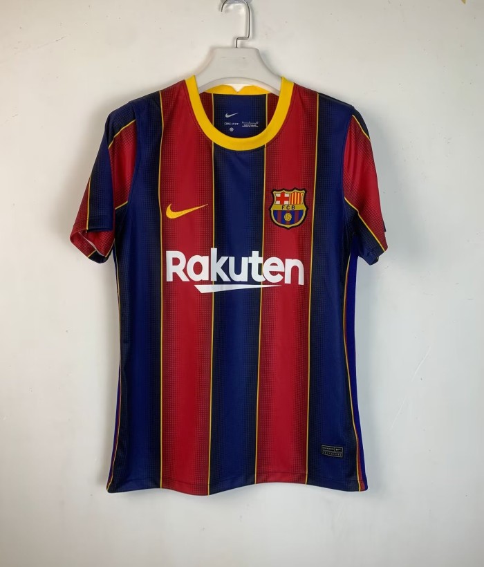 2020-2021 Barcelona Home Retro Soccer Jersey