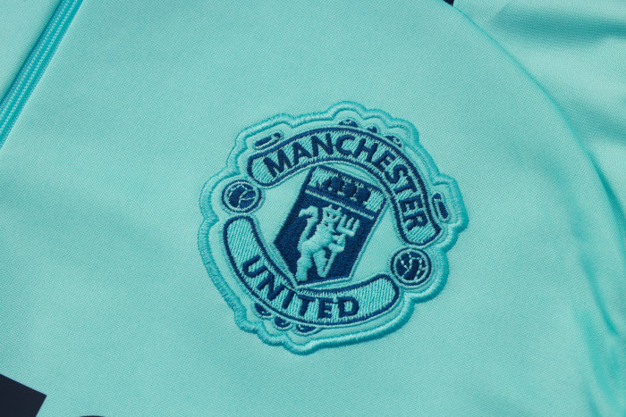 25-26 Manchester United High Quality Half Pull Tracksuit