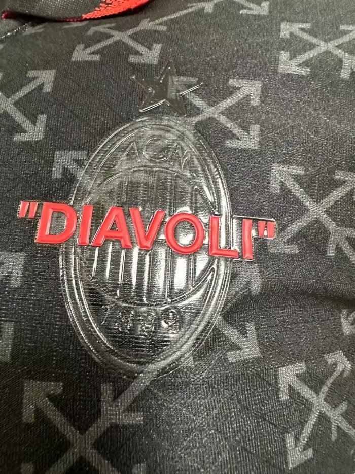 25-26 AC Milan Fourth Player Version Soccer Jersey