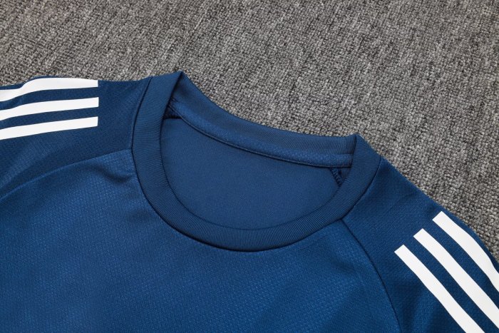 2025 No Label Player Version Training Short Suit —Royal blue 宝蓝色 无标