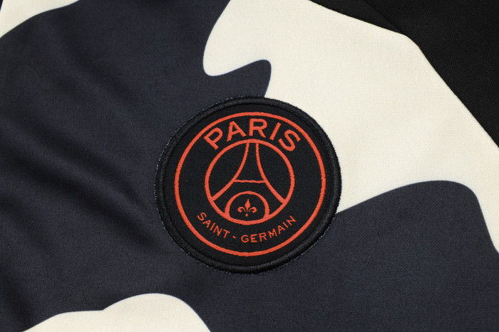 23-24 Paris Saint-Germain High Quality Half Pull Tracksuit
