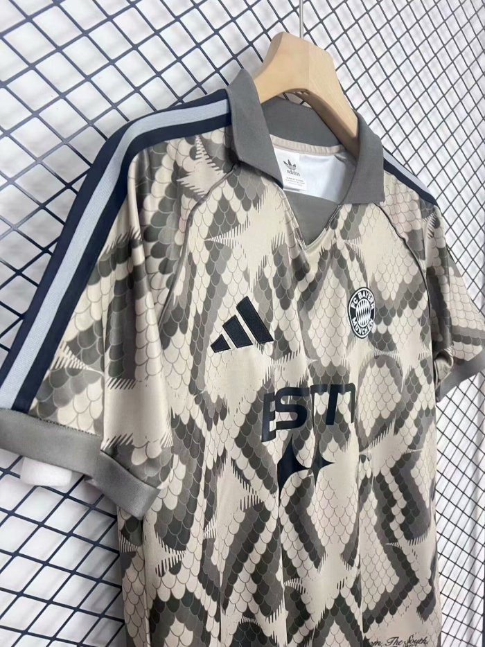 25-26 Bayern Grey Special Edition Training shirts