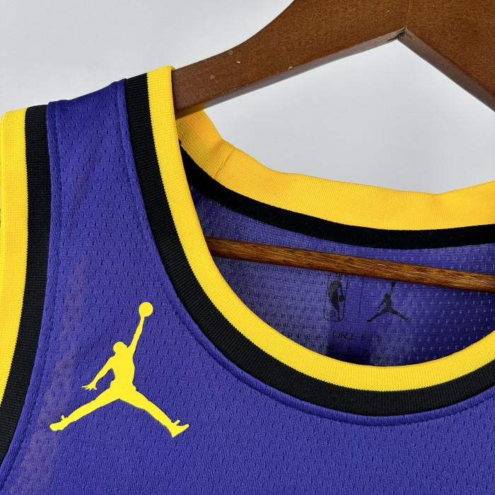 24-25 Lakers Top Quality Hot Pressing NBA Jersey