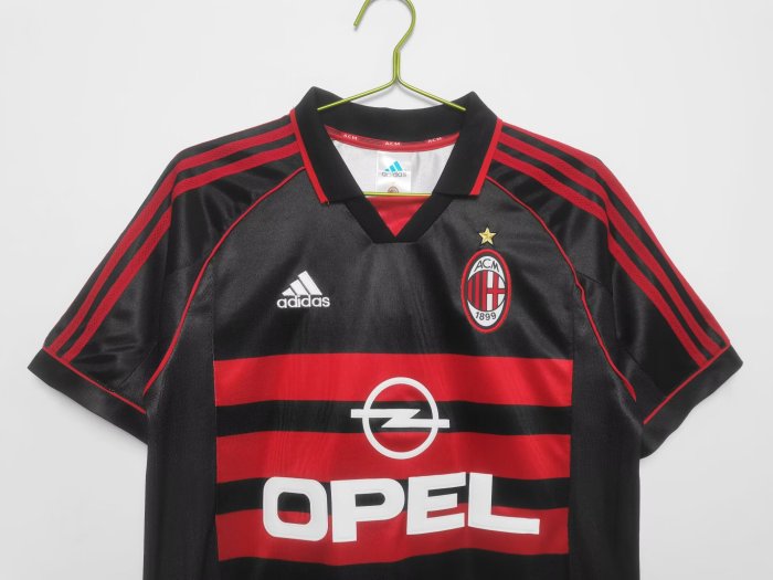 1998-2000 AC Milan Third Retro Soccer Jersey
