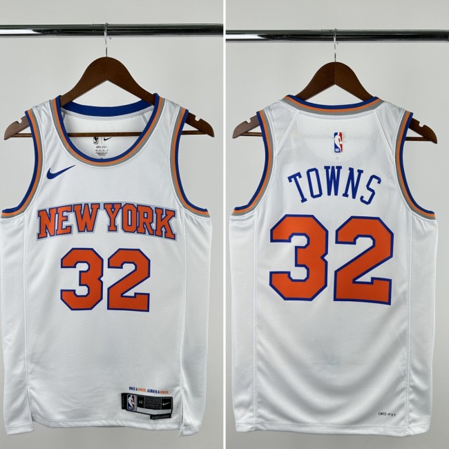 24-25 KNICKS Top Quality Hot Pressing NBA Jersey