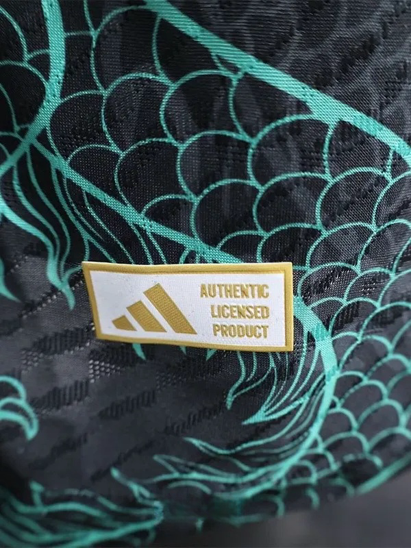 25-26 Real Madrid Black Green Special Edition Player Version Training Shirts