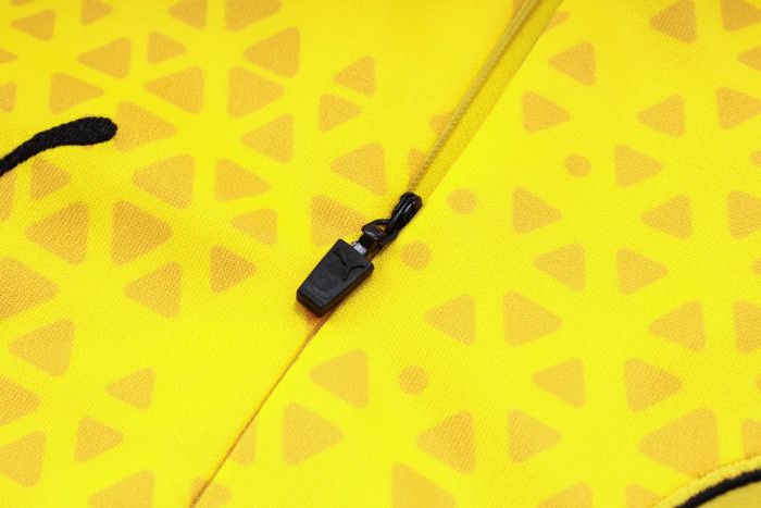 23-24 Dortmund High Quality Half Pull Tracksuit