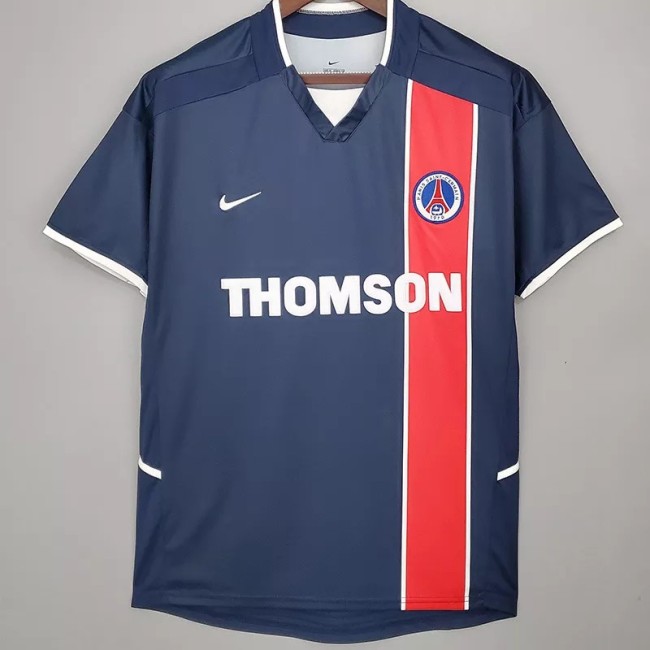 2002-2003 Paris Saint-Germain Paris Home Retro Soccer Jersey