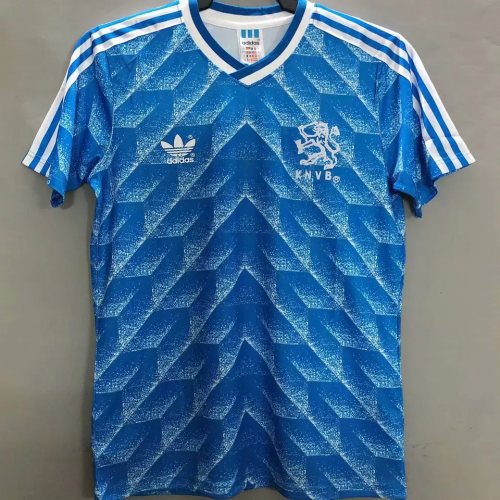 1988 Netherlands Away Retro Soccer Jersey