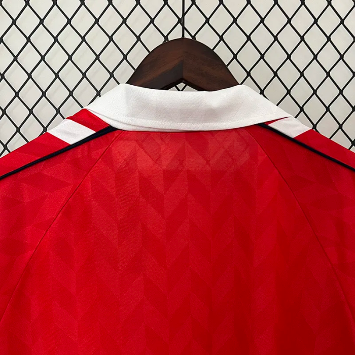 1988 Denmark Away Retro Soccer Jersey