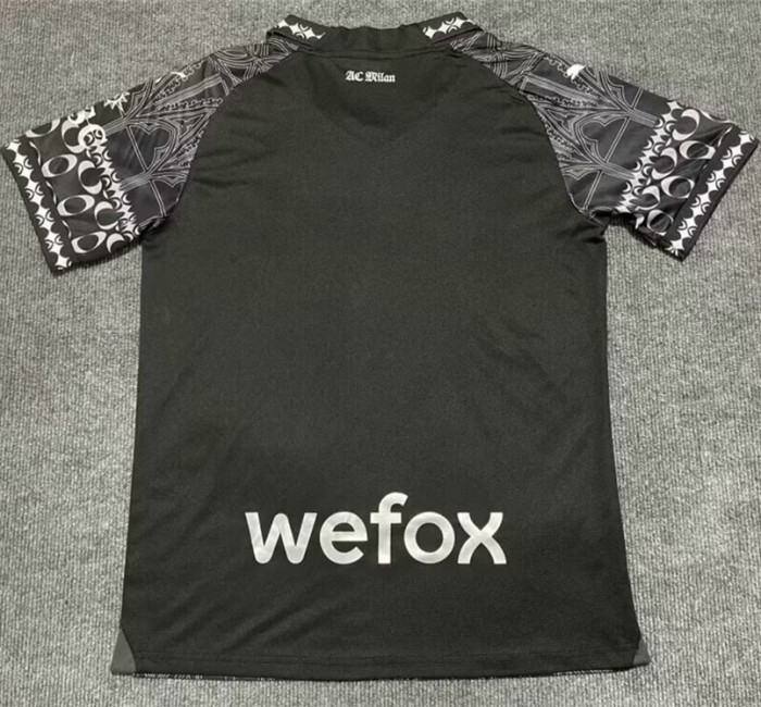 23-24 AC Milan X PLEASURES Special Edition Fans Version Soccer Jersey