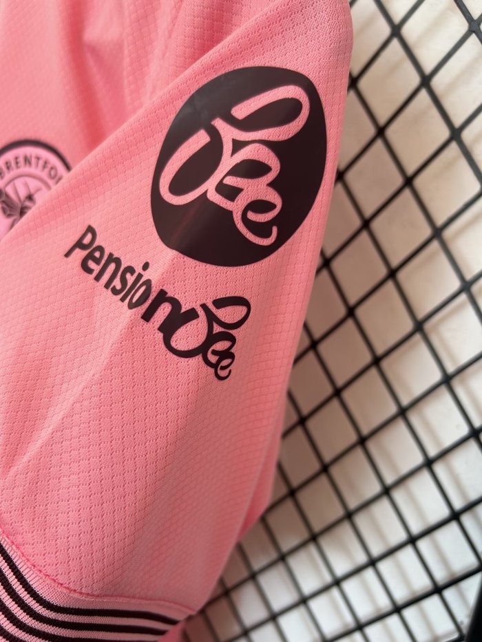 24-25 Brentford away Fans Soccer Jersey