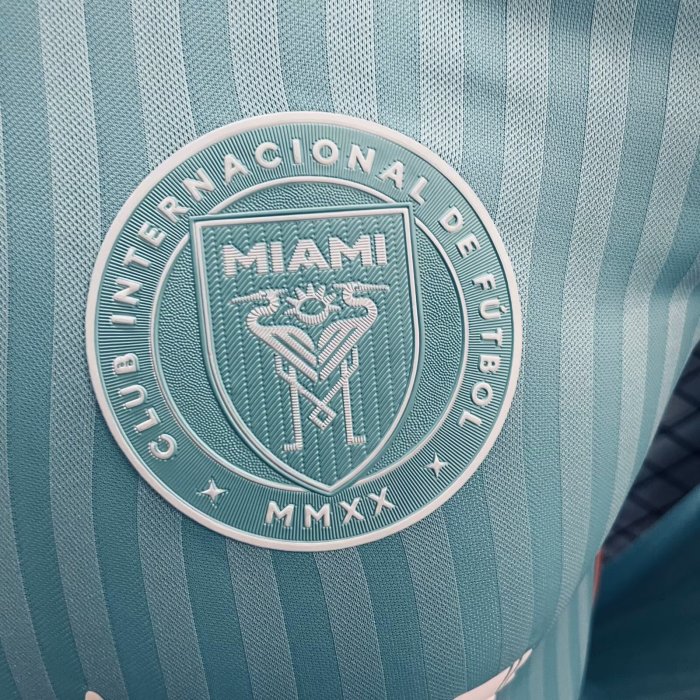 24-25 Inter Miami Third Long sleeves Player Version Soccer Jersey