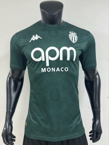 24-25 Monaco Away Player Version Soccer Jersey