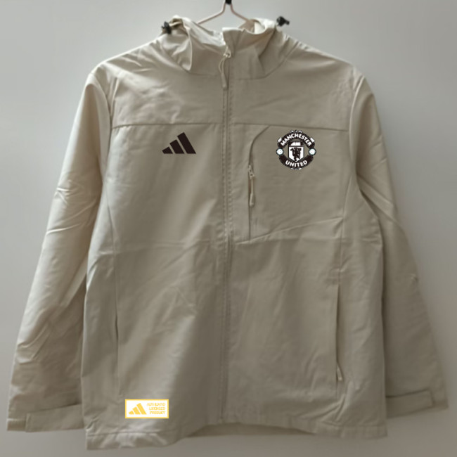 24-25 Manchester United New Pattern Windbreaker